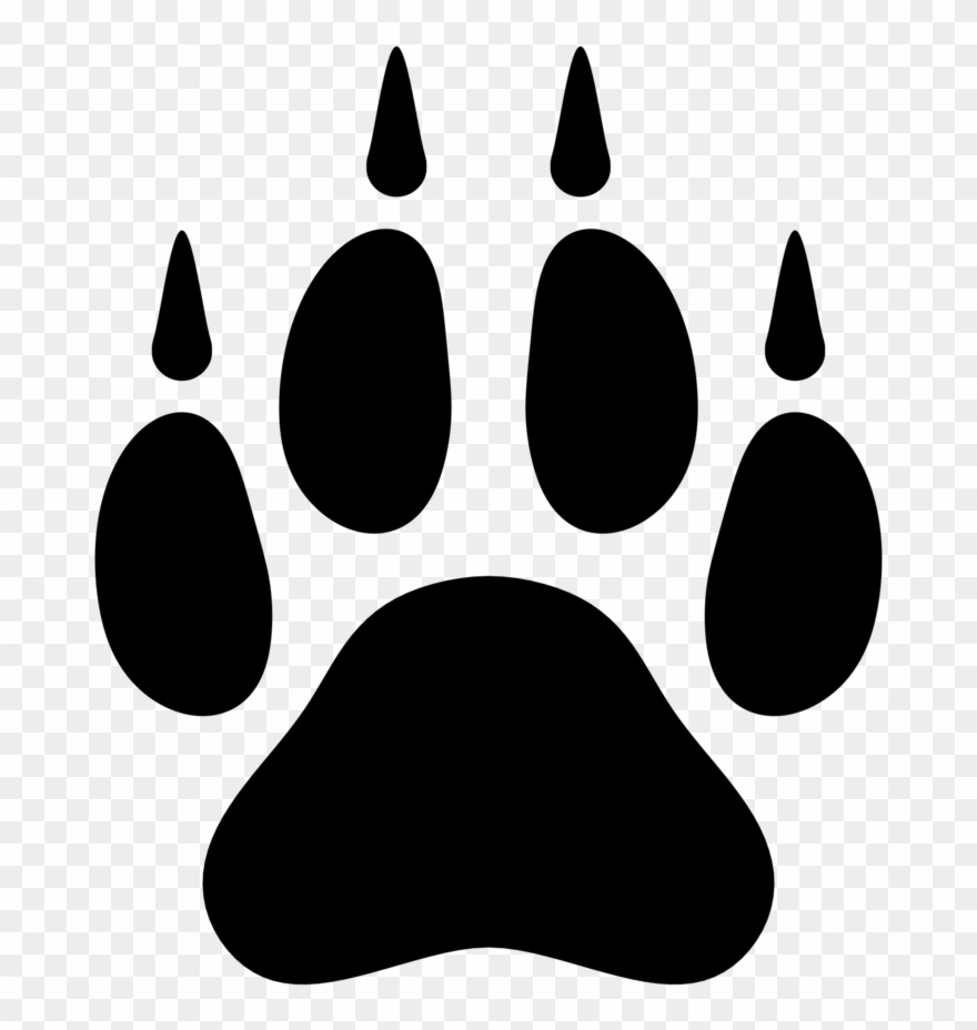Cat paw print clipart wolf pictures on Cliparts Pub 2020! ð