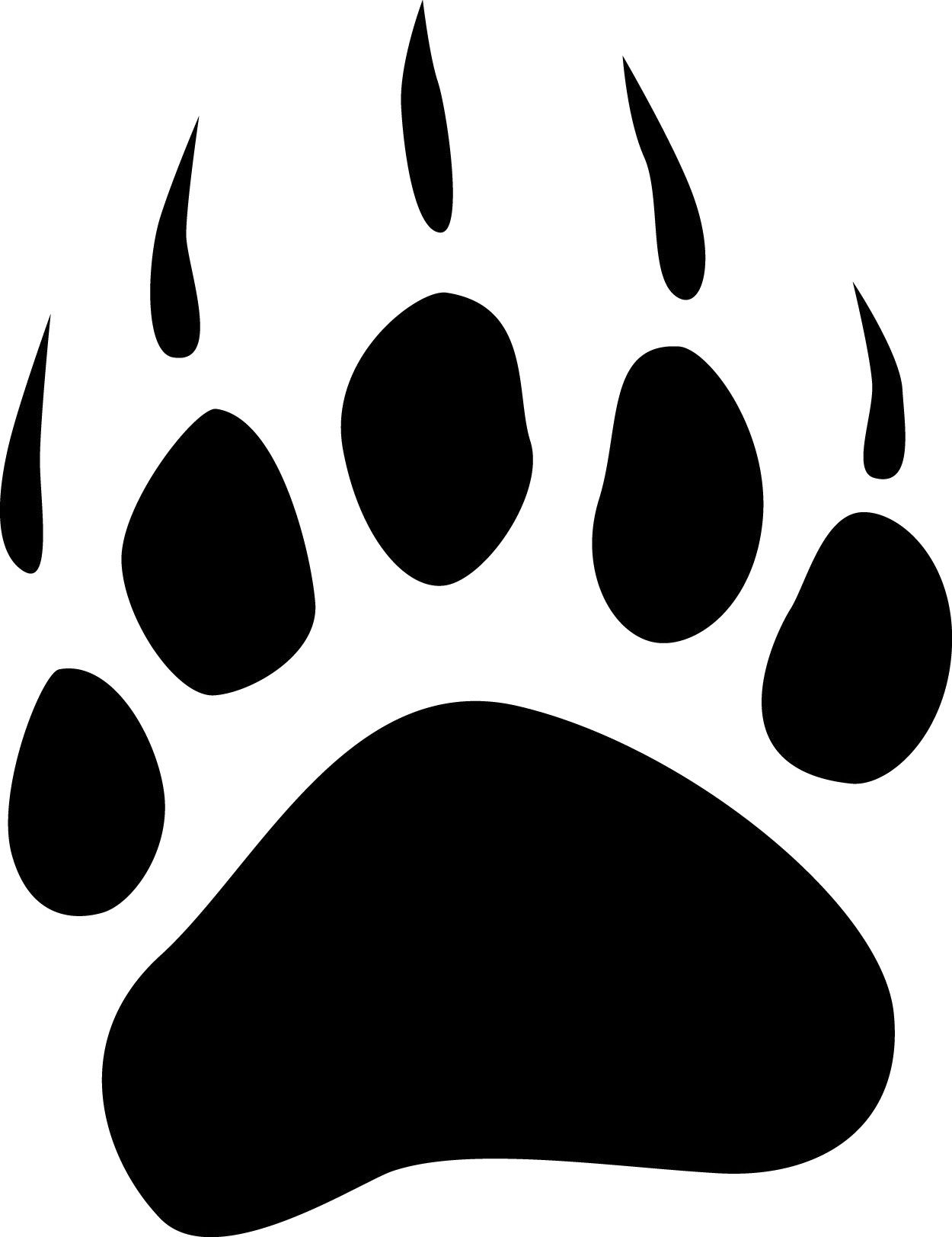 Bearcat Paw Clip Art