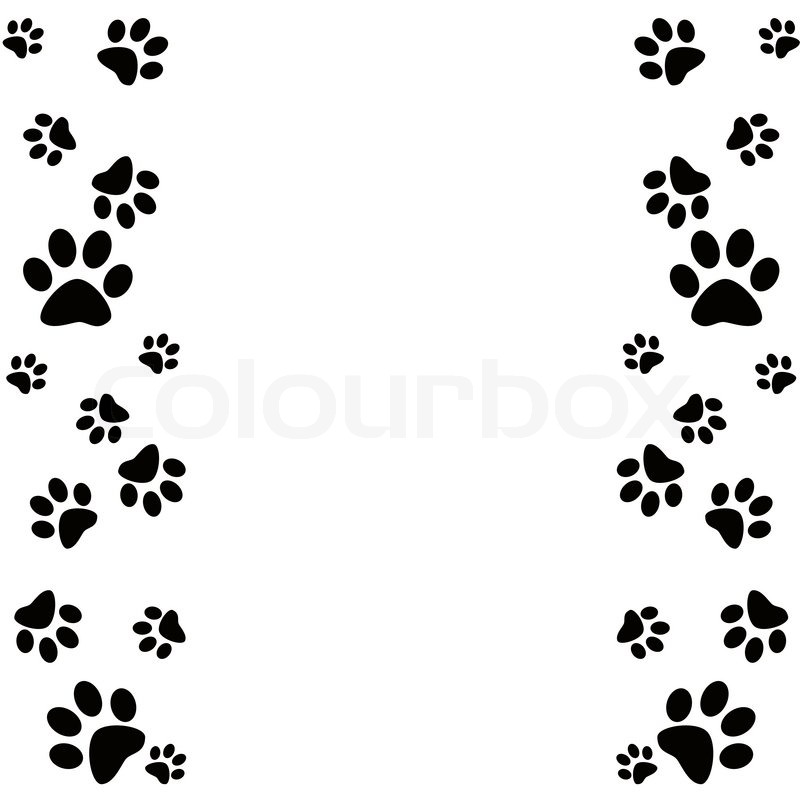 Cat Paw Print Image Clipart