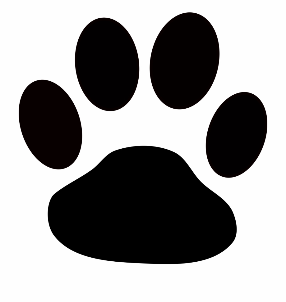 Clipart,picture Of Cat Paw Print