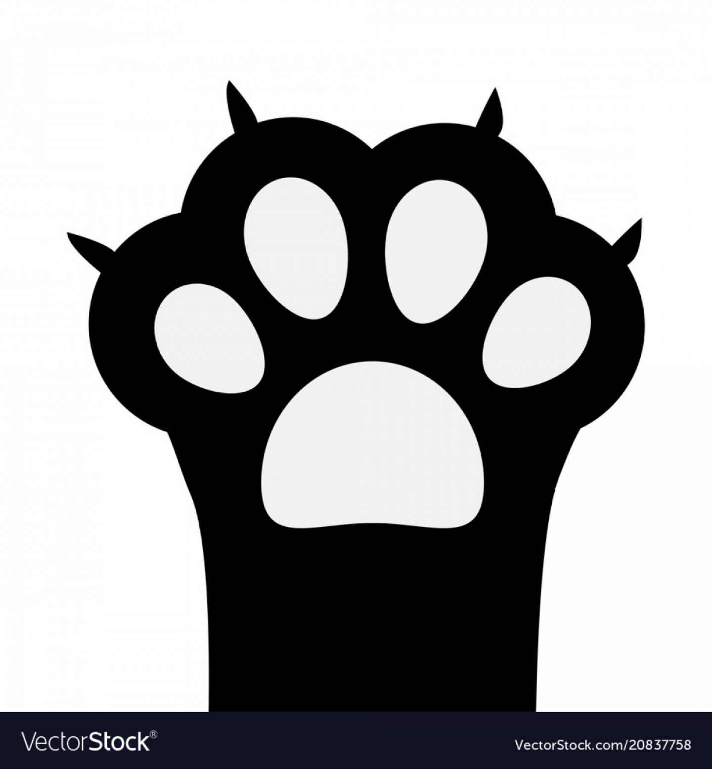 Cat paw print clipart vector pictures on Cliparts Pub 2020! ð