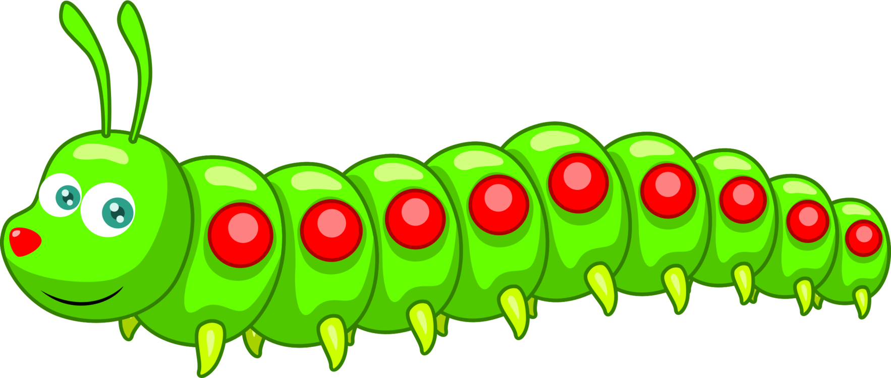 Clip art caterpillar.