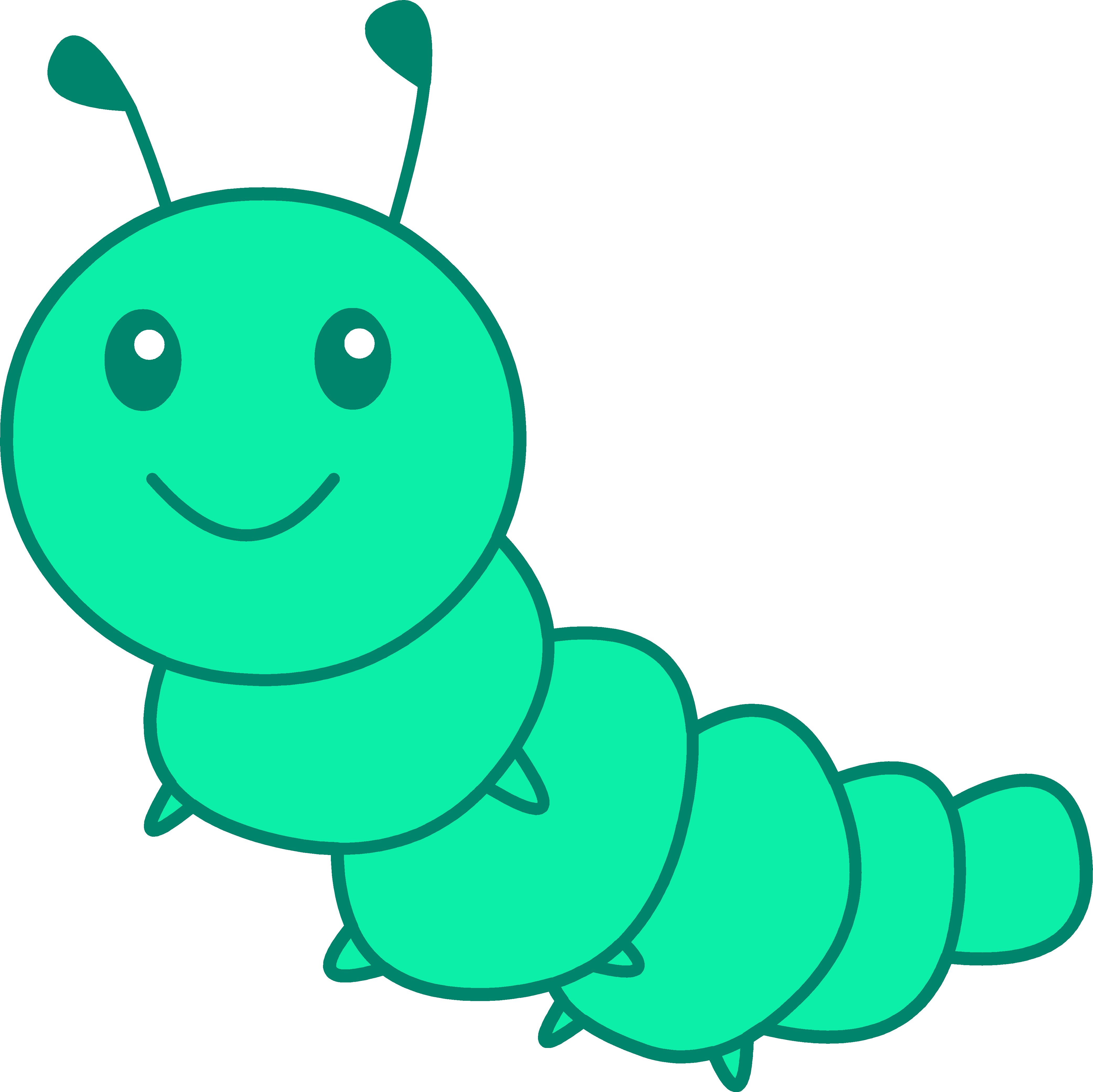 Free Pictures Of Cartoon Caterpillars, Download Free Clip