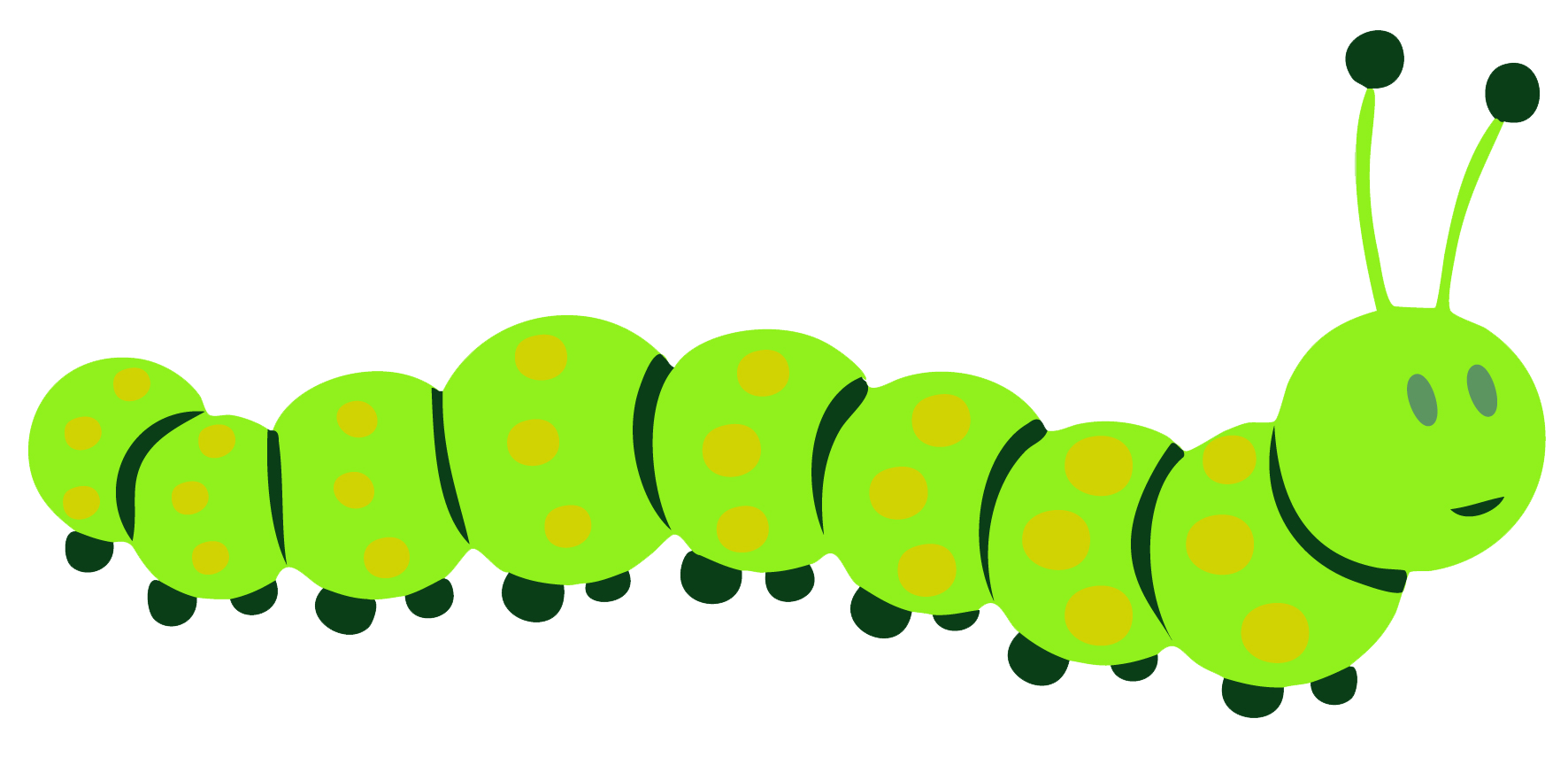 caterpillar clipart design