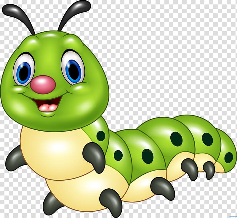 caterpillar clipart illustration