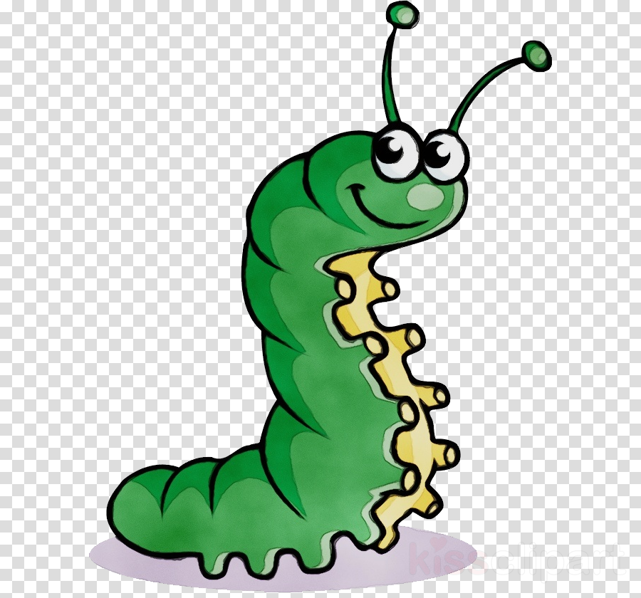 Caterpillar green clip.