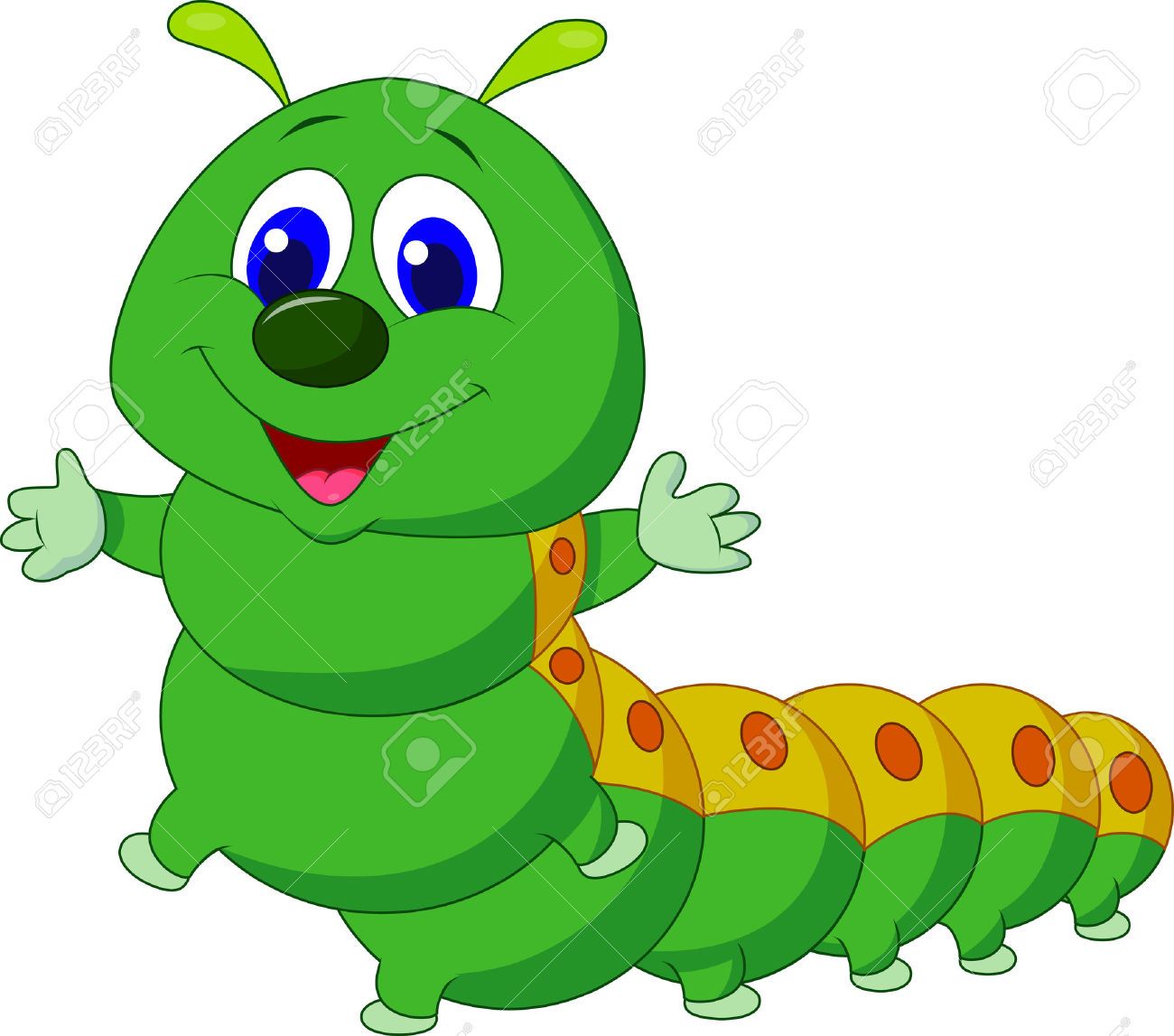 Caterpillar Cartoon Stock Photos, Pictures, Royalty Free