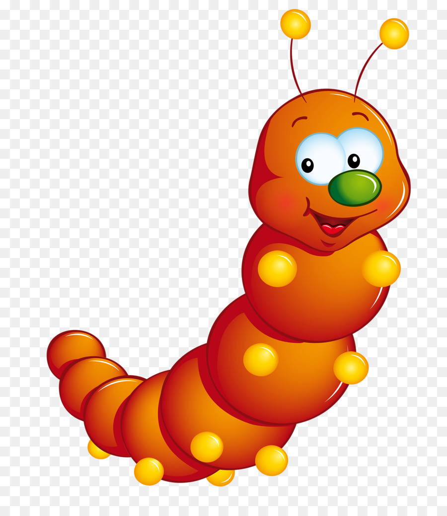 Caterpillar cartoon png.