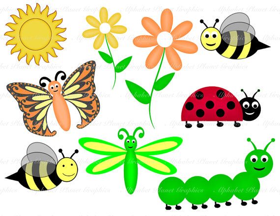 Spring clothing clipart.