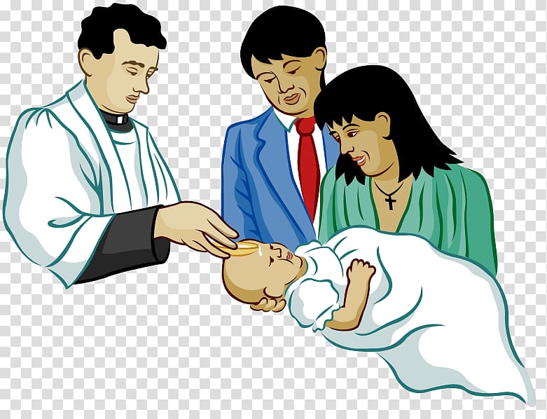 The sacrament baptism.