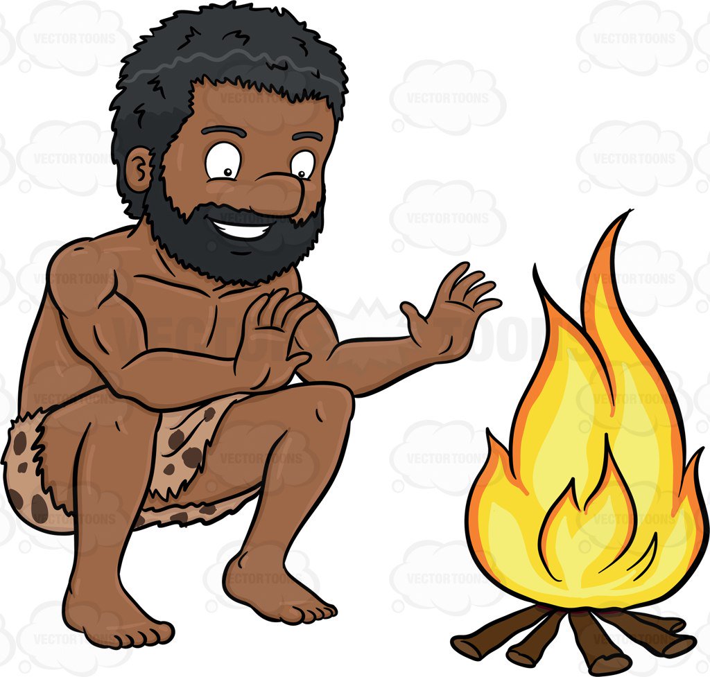 Collection of Caveman clipart