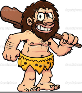 cave man clipart royalty free