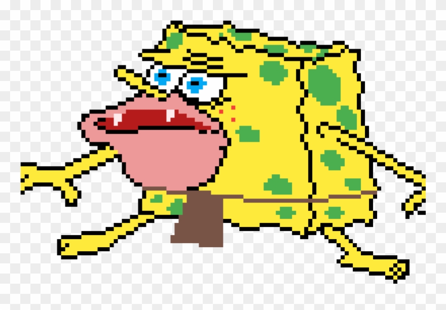 Spongebob Caveman Meme Clipart