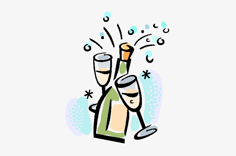 Champagne clipart celebration, Champagne celebration