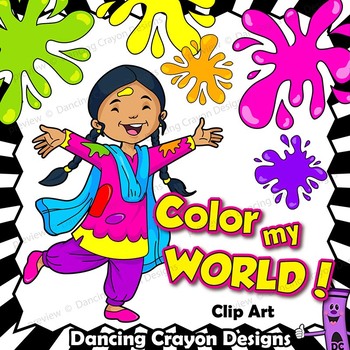 Color Kids Clip Art