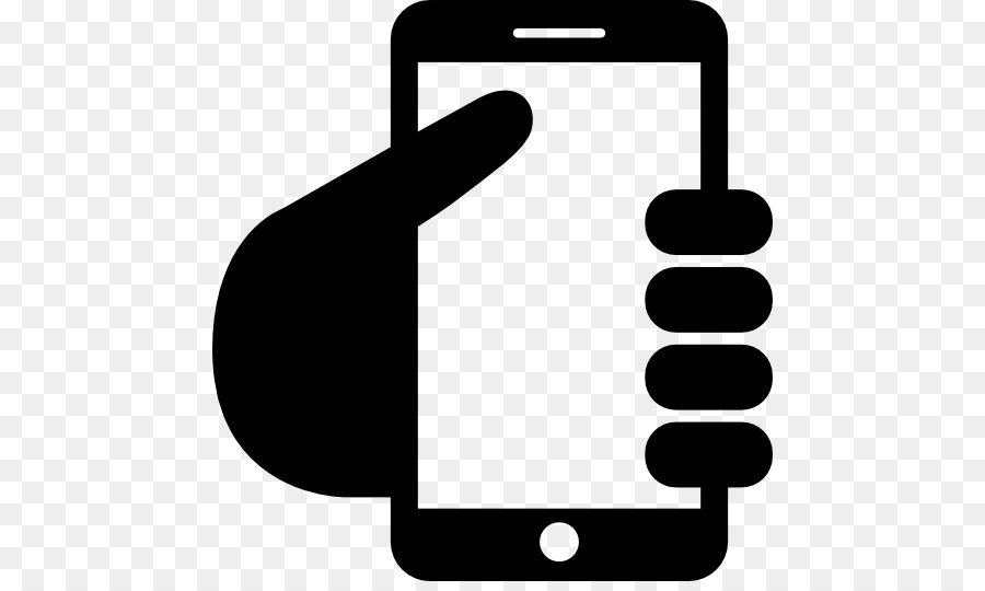 cell phone clipart hand holding