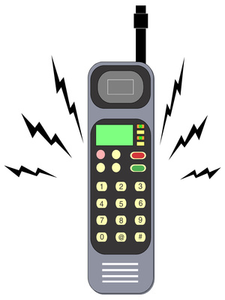 cell phone clipart ringing