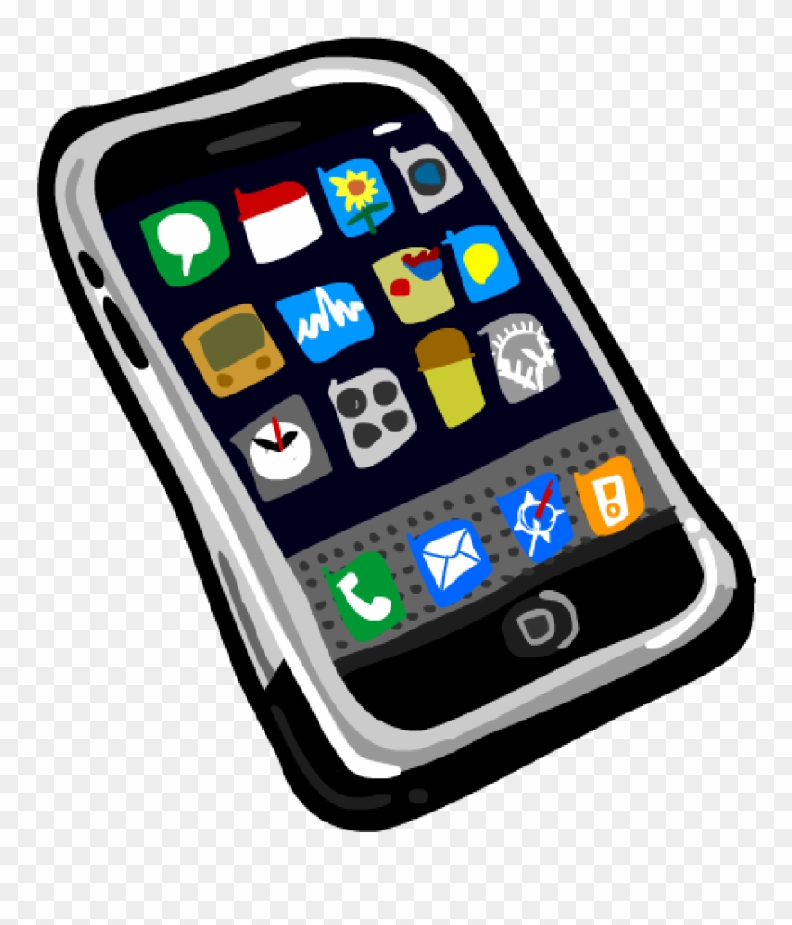 Cell phone clipart.