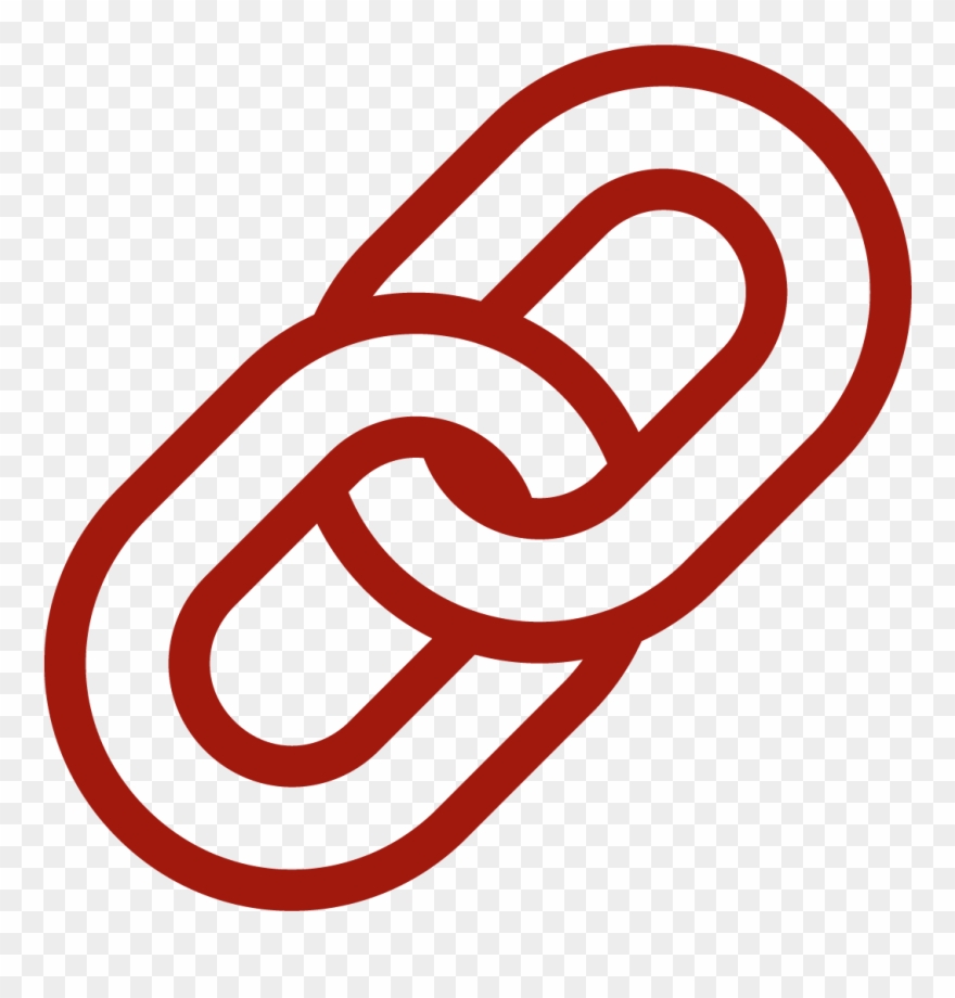 Supply Chain Management Icon Of A Link In A Chain