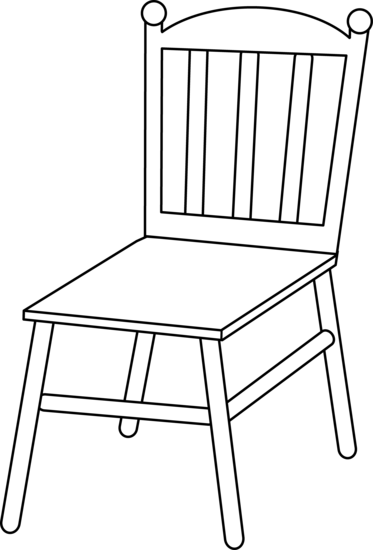 Line drawings of chairs