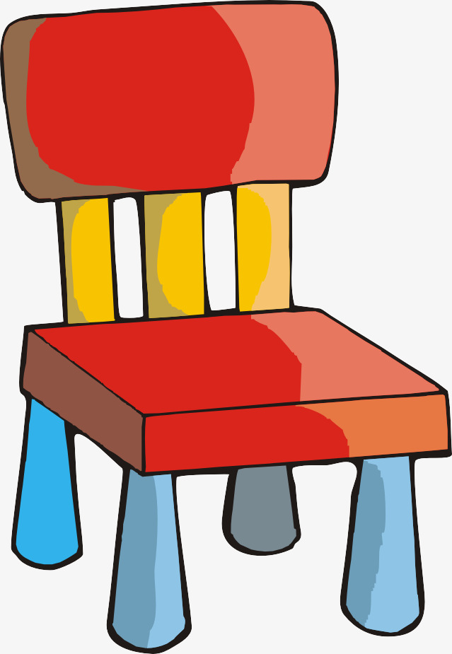 Cartoon chair cartoon.