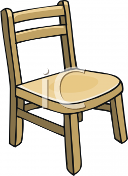Cartoon rocking chair.