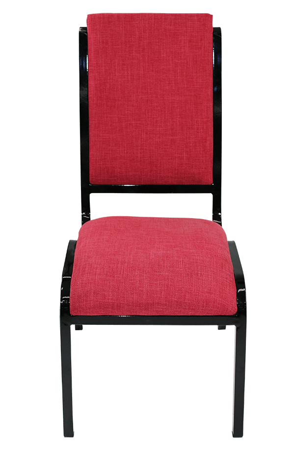 School chair red.