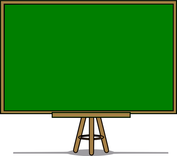 Image of Chalk Board Clipart Green Chalkboard Clipart