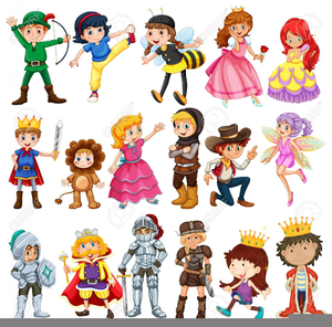 Story Book Character Clipart