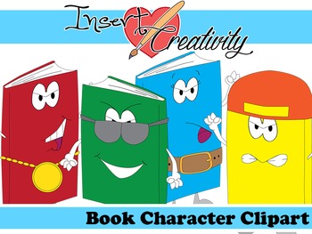 Book Character Clipart