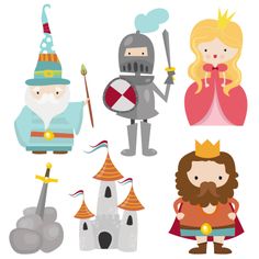 Free fairytale cliparts.