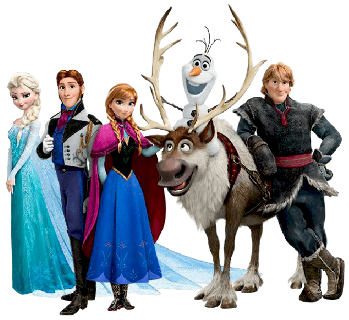 Frozen Character Cliparts