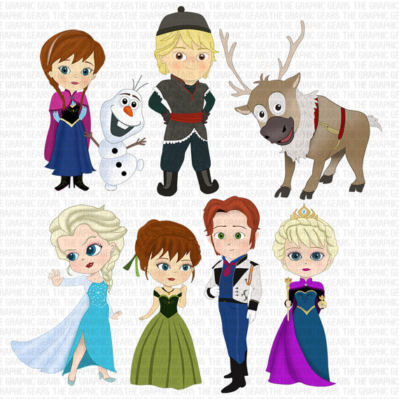 Free frozen character.
