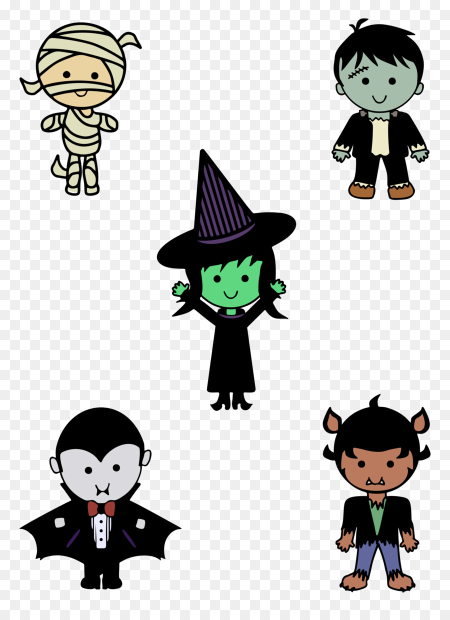 Halloween Costume Cartoon clipart