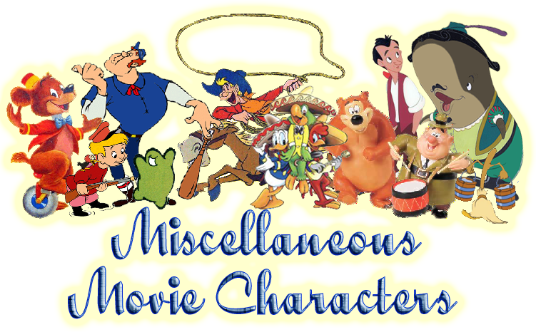 Disney movie characters clipart