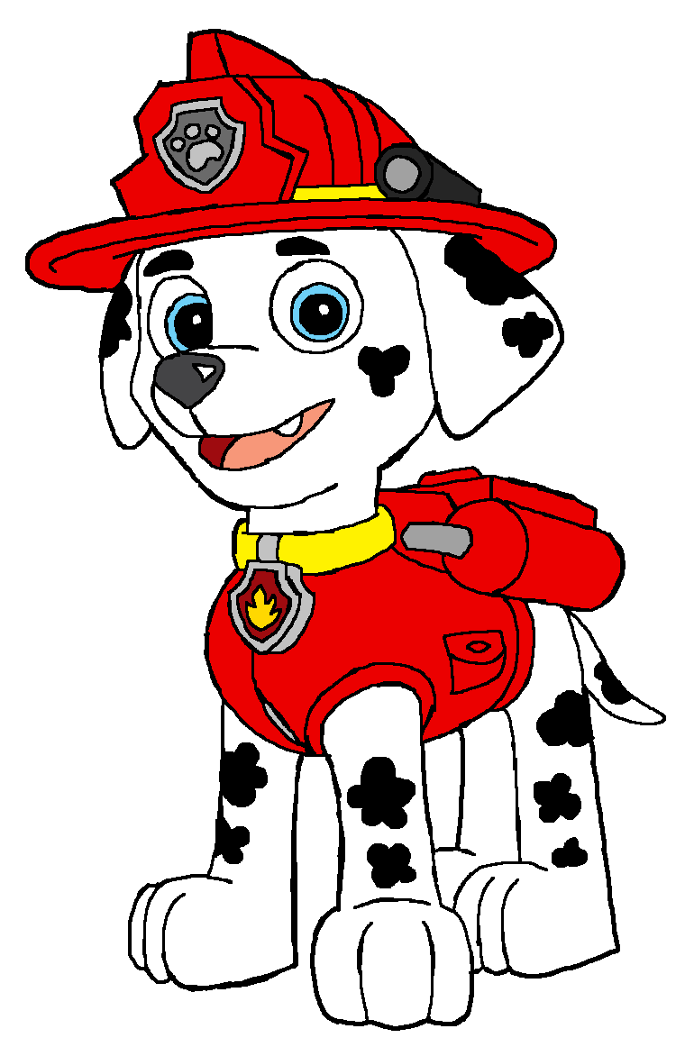 Paw patrol characters clipart