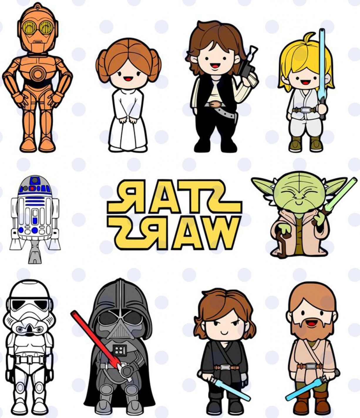 Image of star wars characters clipart images gallery for
