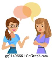 Chit Chat Clip Art