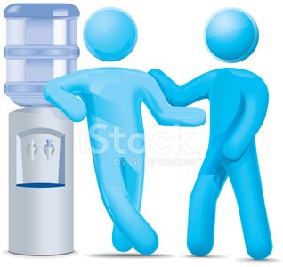 Water Cooler Chat premium clipart