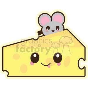 Cheese vector clip art image clipart
