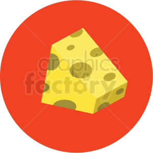Cheese vector flat.