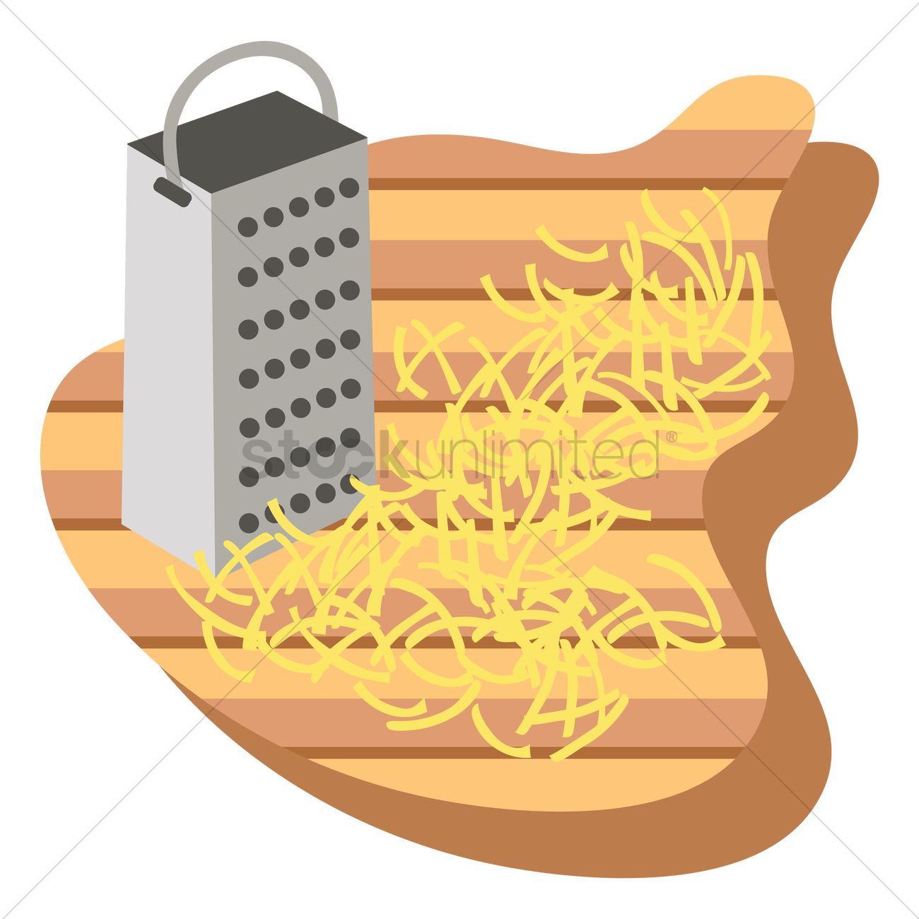 Grated cheese clipart.