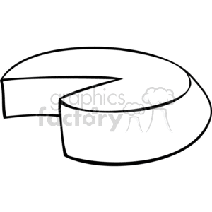 Cheese outline clipart