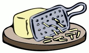 Cheese clipart grated.