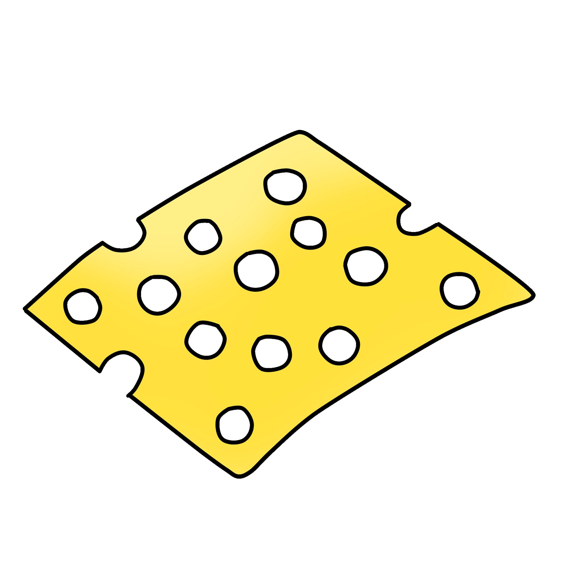 Swiss Cheese Clipart Download Graphic
