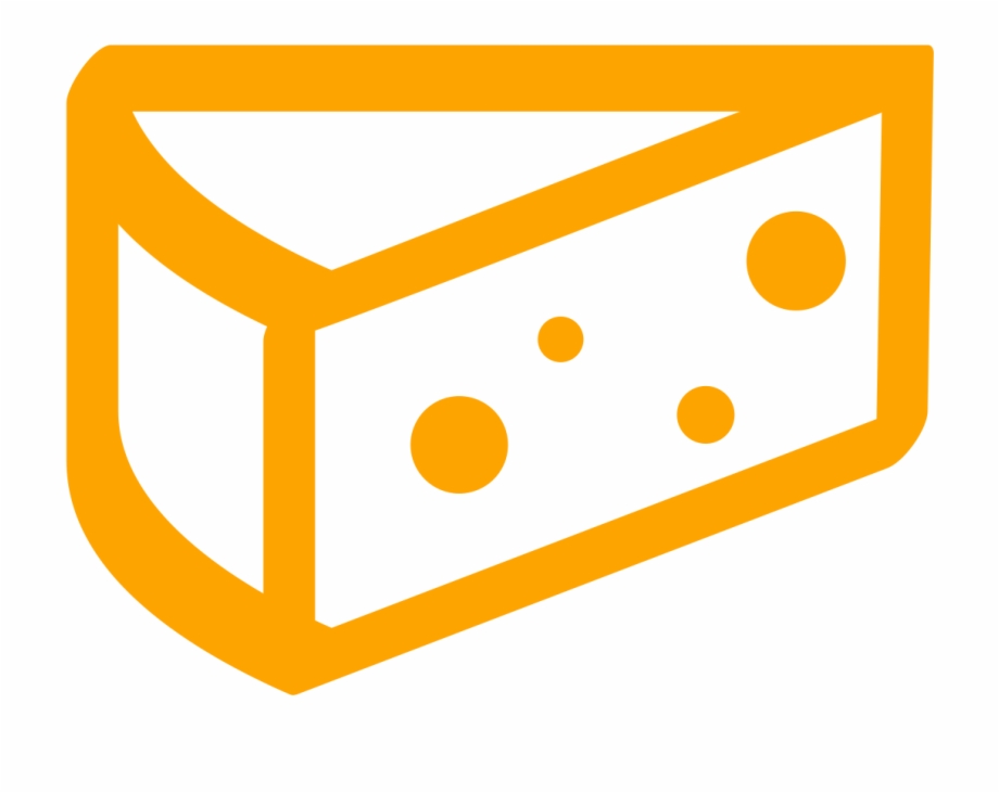 Cheese wedge png.