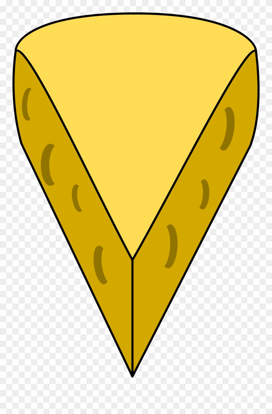 Cheese wedge png.