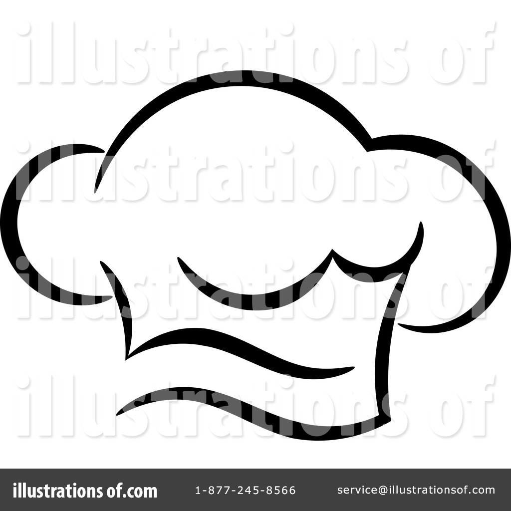 Chef hat drawing.