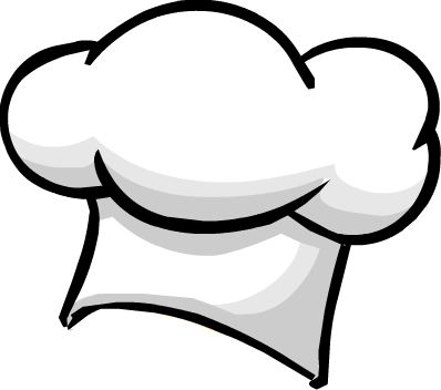 Chef hat clipart.