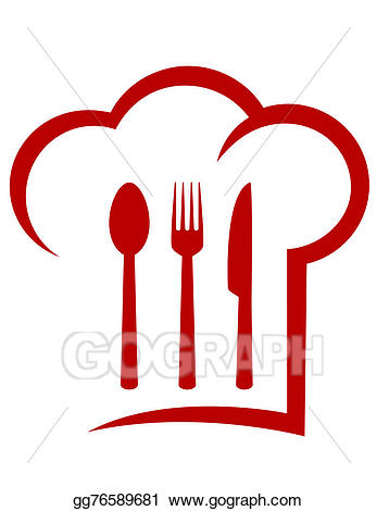 chef hat clipart red